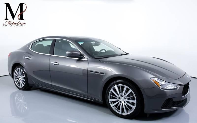 Used 2015 Maserati Ghibli Base 4dr Sedan for sale Sold at Metrolina Auto Group in Charlotte NC 28217 - 1