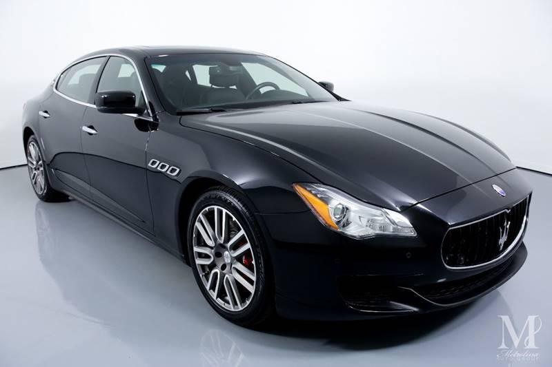 Used 2015 Maserati Quattroporte S Q4 AWD 4dr Sedan for sale Sold at Metrolina Auto Group in Charlotte NC 28217 - 2