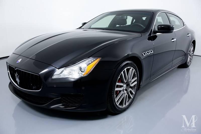 Used 2015 Maserati Quattroporte S Q4 AWD 4dr Sedan for sale Sold at Metrolina Auto Group in Charlotte NC 28217 - 4