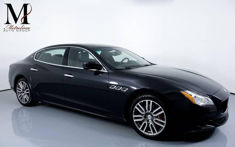 Used 2015 Maserati Quattroporte S Q4 AWD 4dr Sedan for sale Sold at Metrolina Auto Group in Charlotte NC 28217 - 1