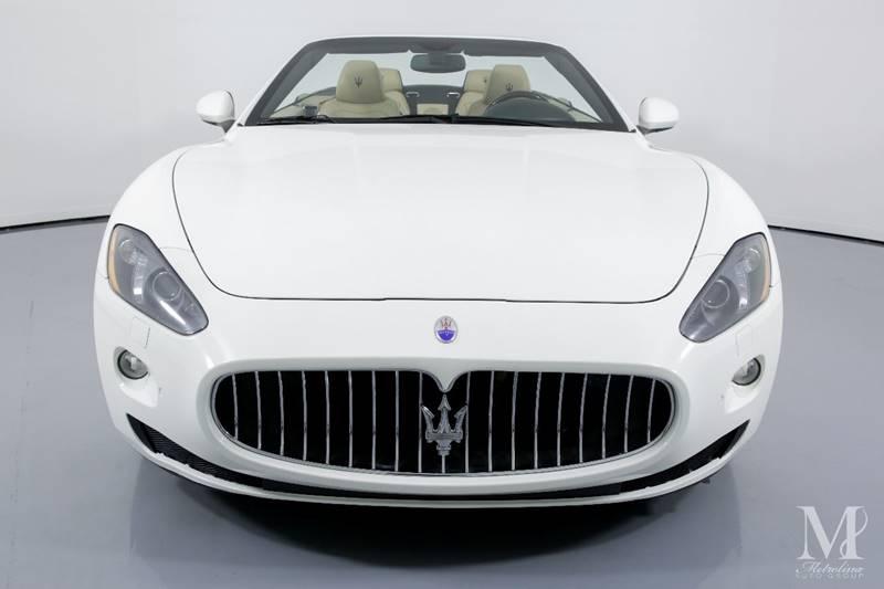 Used 2013 Maserati GranTurismo Base 2dr Convertible for sale Sold at Metrolina Auto Group in Charlotte NC 28217 - 4