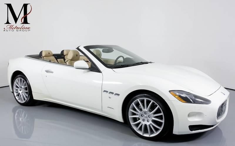 Used 2013 Maserati GranTurismo Base 2dr Convertible for sale Sold at Metrolina Auto Group in Charlotte NC 28217 - 1