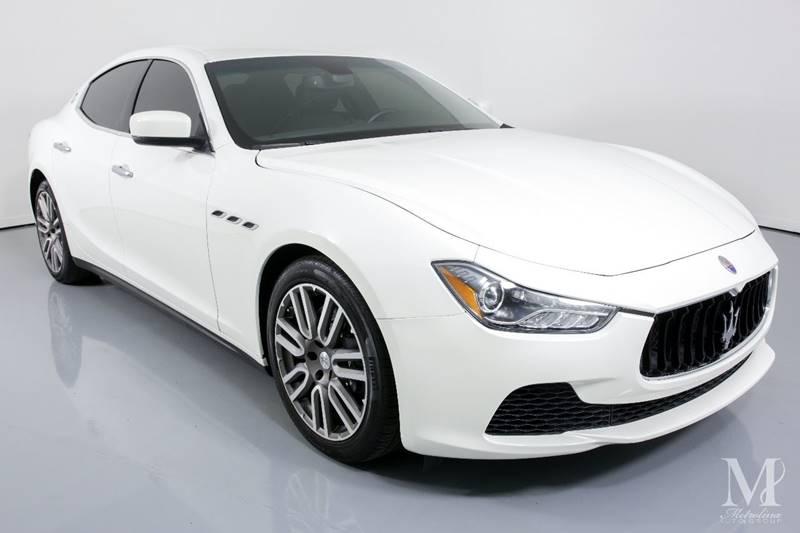 Used 2015 Maserati Ghibli Base 4dr Sedan for sale Sold at Metrolina Auto Group in Charlotte NC 28217 - 2