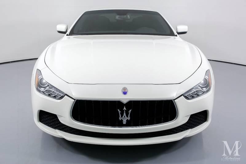 Used 2015 Maserati Ghibli Base 4dr Sedan for sale Sold at Metrolina Auto Group in Charlotte NC 28217 - 3