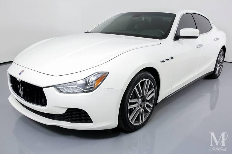 Used 2015 Maserati Ghibli Base 4dr Sedan for sale Sold at Metrolina Auto Group in Charlotte NC 28217 - 4