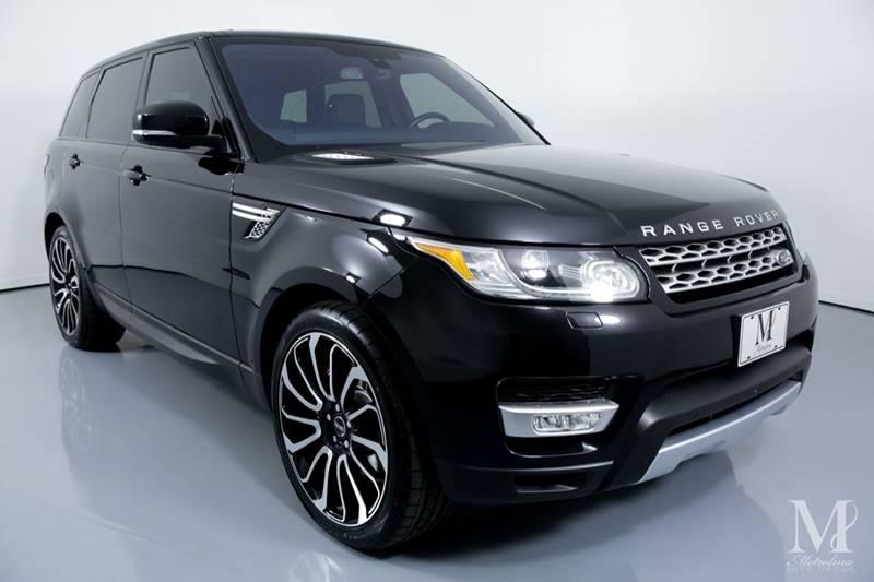 Used 2016 Land Rover Range Rover Sport Supercharged AWD 4dr SUV for sale Sold at Metrolina Auto Group in Charlotte NC 28217 - 2