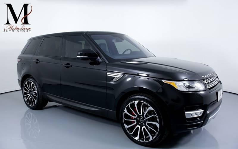 Used 2016 Land Rover Range Rover Sport Supercharged AWD 4dr SUV for sale Sold at Metrolina Auto Group in Charlotte NC 28217 - 1