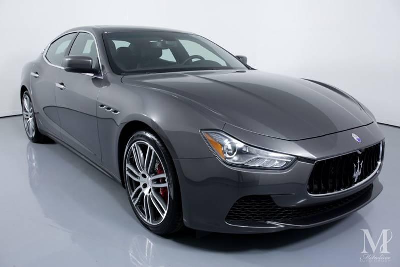 Used 2016 Maserati Ghibli S 4dr Sedan for sale Sold at Metrolina Auto Group in Charlotte NC 28217 - 2