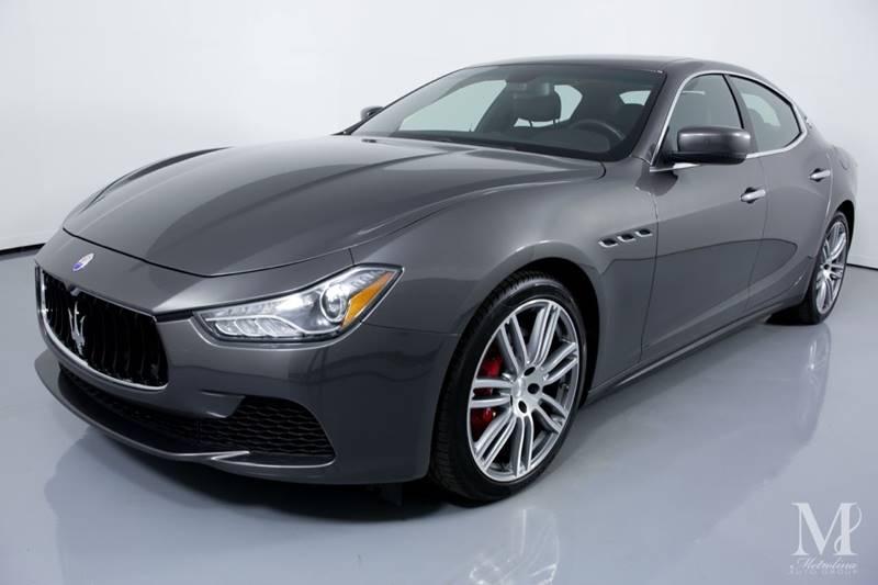 Used 2016 Maserati Ghibli S 4dr Sedan for sale Sold at Metrolina Auto Group in Charlotte NC 28217 - 4