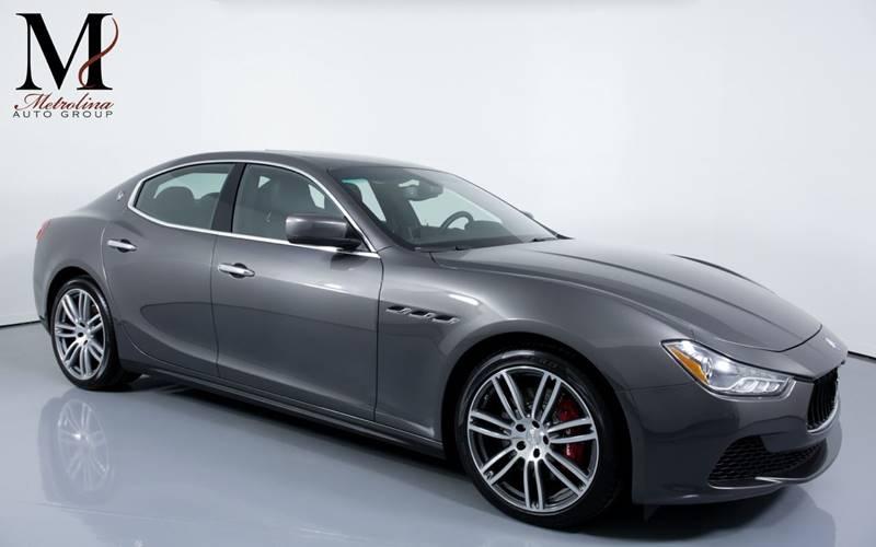 Used 2016 Maserati Ghibli S 4dr Sedan for sale Sold at Metrolina Auto Group in Charlotte NC 28217 - 1