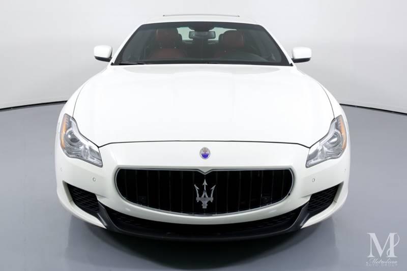 Used 2015 Maserati Quattroporte S Q4 AWD 4dr Sedan for sale Sold at Metrolina Auto Group in Charlotte NC 28217 - 3