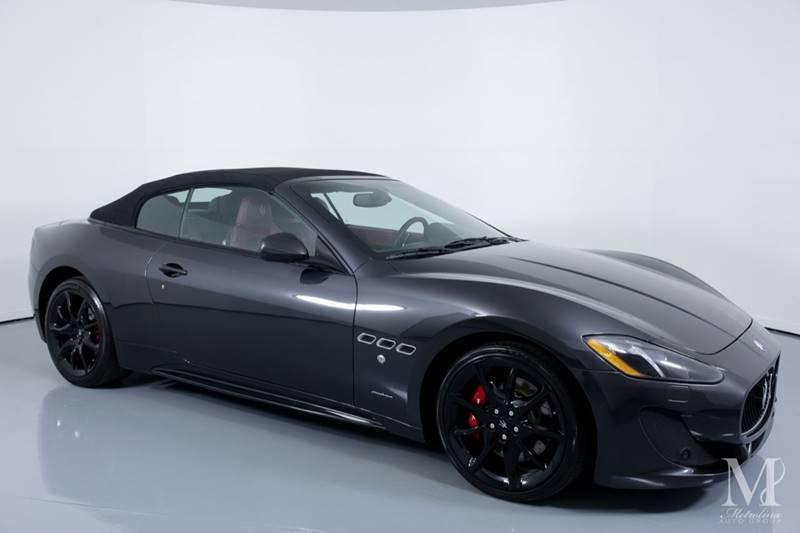 Used 2015 Maserati GranTurismo Sport 2dr Convertible for sale Sold at Metrolina Auto Group in Charlotte NC 28217 - 2