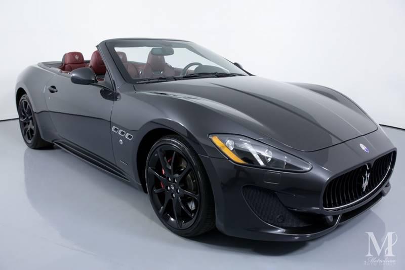 Used 2015 Maserati GranTurismo Sport 2dr Convertible for sale Sold at Metrolina Auto Group in Charlotte NC 28217 - 3