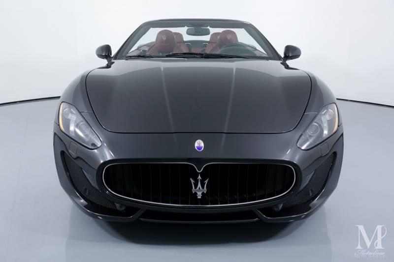 Used 2015 Maserati GranTurismo Sport 2dr Convertible for sale Sold at Metrolina Auto Group in Charlotte NC 28217 - 4