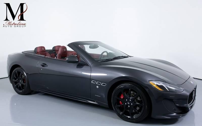 Used 2015 Maserati GranTurismo Sport 2dr Convertible for sale Sold at Metrolina Auto Group in Charlotte NC 28217 - 1