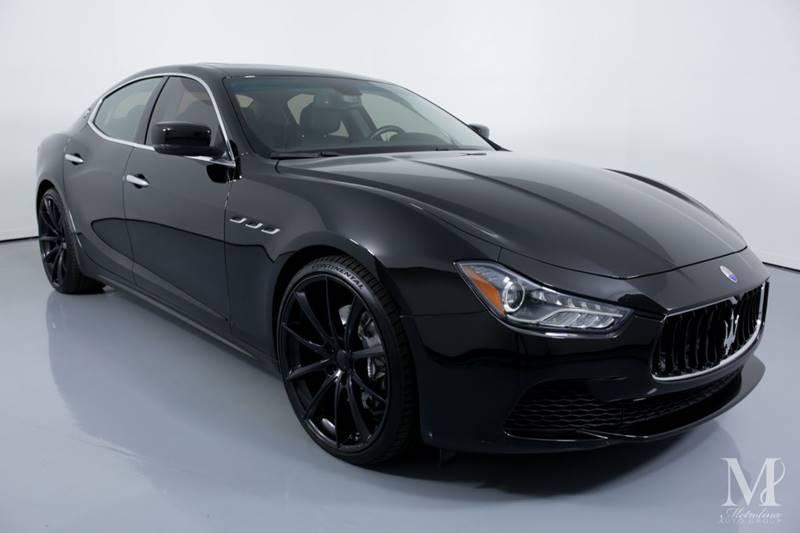 Used 2015 Maserati Ghibli Base 4dr Sedan for sale Sold at Metrolina Auto Group in Charlotte NC 28217 - 2