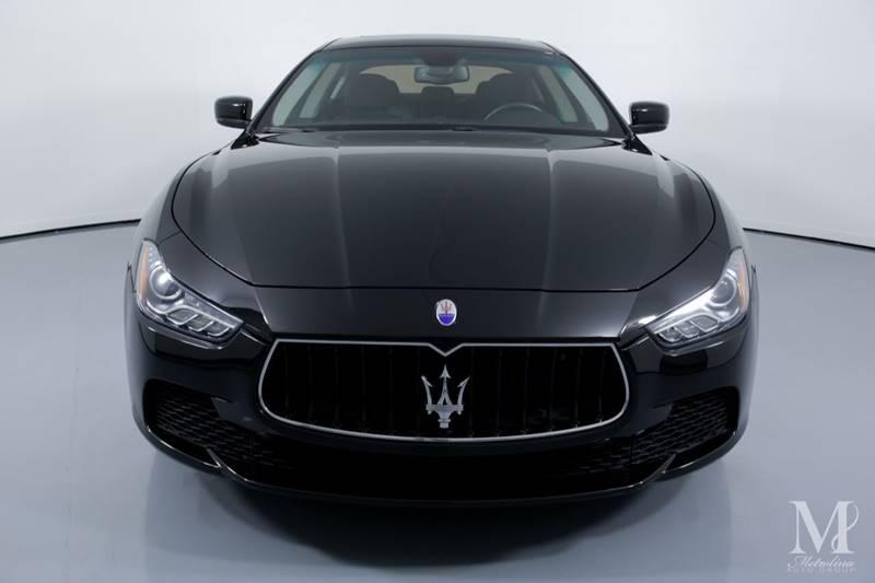 Used 2015 Maserati Ghibli Base 4dr Sedan for sale Sold at Metrolina Auto Group in Charlotte NC 28217 - 3