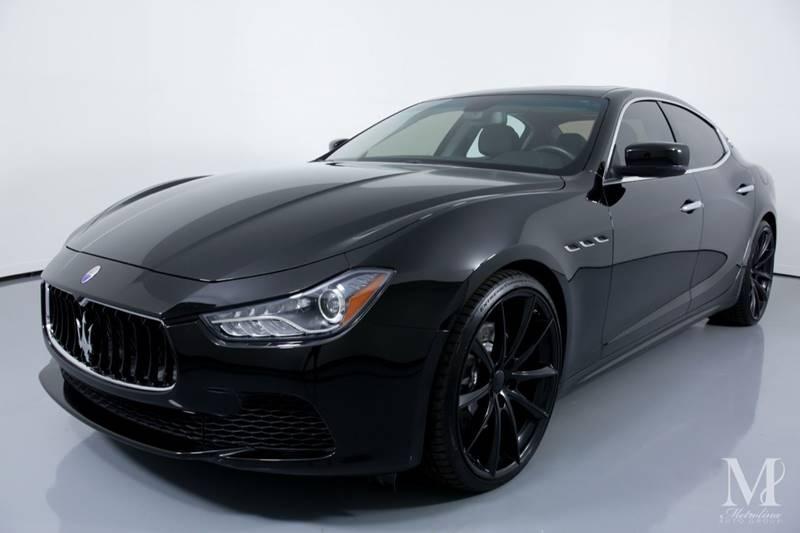 Used 2015 Maserati Ghibli Base 4dr Sedan for sale Sold at Metrolina Auto Group in Charlotte NC 28217 - 4