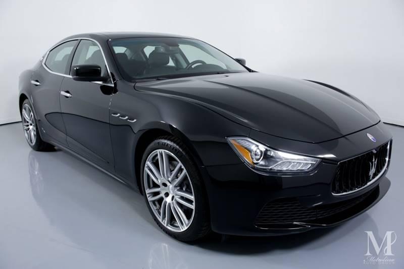 Used 2015 Maserati Ghibli S Q4 AWD 4dr Sedan for sale Sold at Metrolina Auto Group in Charlotte NC 28217 - 2