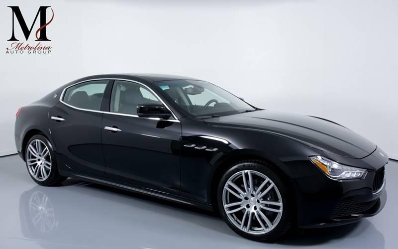 Used 2015 Maserati Ghibli S Q4 AWD 4dr Sedan for sale Sold at Metrolina Auto Group in Charlotte NC 28217 - 1