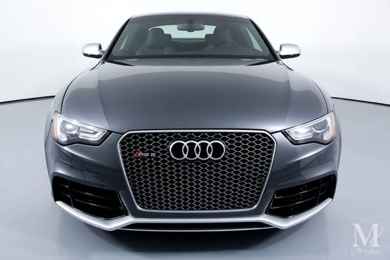 Used 2015 Audi RS 5 4.2 quattro AWD 2dr Coupe for sale Sold at Metrolina Auto Group in Charlotte NC 28217 - 3