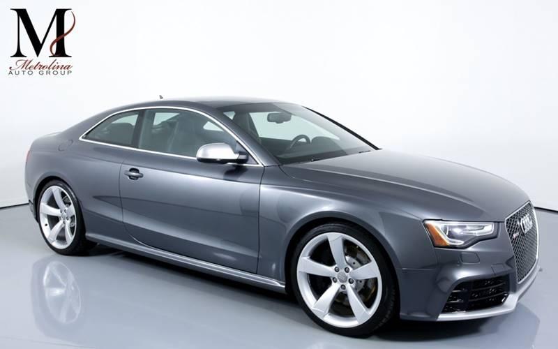Used 2015 Audi RS 5 4.2 quattro AWD 2dr Coupe for sale Sold at Metrolina Auto Group in Charlotte NC 28217 - 1