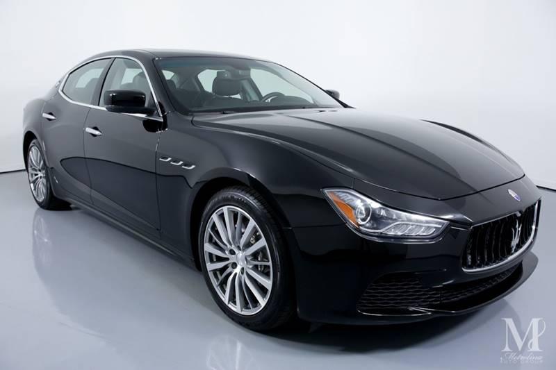 Used 2015 Maserati Ghibli Base 4dr Sedan for sale Sold at Metrolina Auto Group in Charlotte NC 28217 - 2