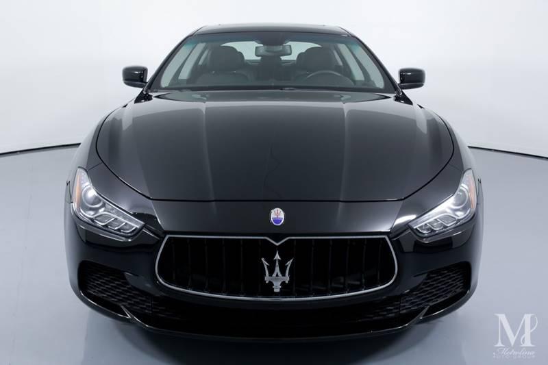 Used 2015 Maserati Ghibli Base 4dr Sedan for sale Sold at Metrolina Auto Group in Charlotte NC 28217 - 3