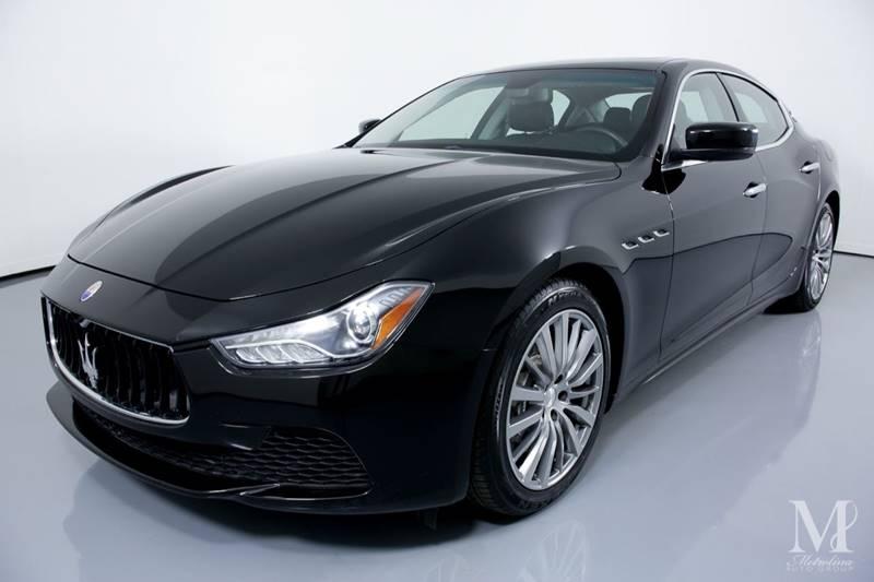 Used 2015 Maserati Ghibli Base 4dr Sedan for sale Sold at Metrolina Auto Group in Charlotte NC 28217 - 4