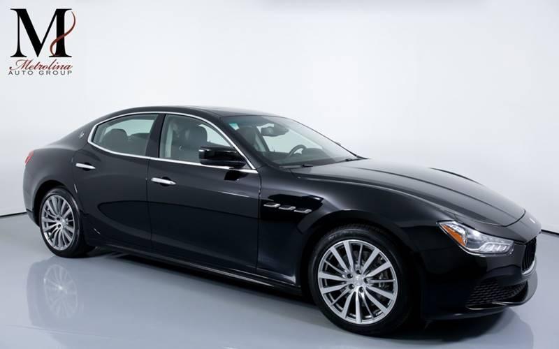 Used 2015 Maserati Ghibli Base 4dr Sedan for sale Sold at Metrolina Auto Group in Charlotte NC 28217 - 1