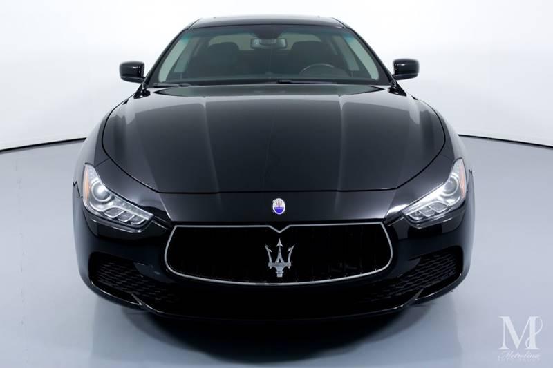 Used 2016 Maserati Ghibli Base 4dr Sedan for sale Sold at Metrolina Auto Group in Charlotte NC 28217 - 3