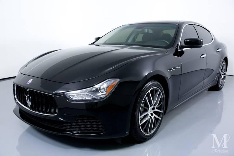 Used 2016 Maserati Ghibli Base 4dr Sedan for sale Sold at Metrolina Auto Group in Charlotte NC 28217 - 4