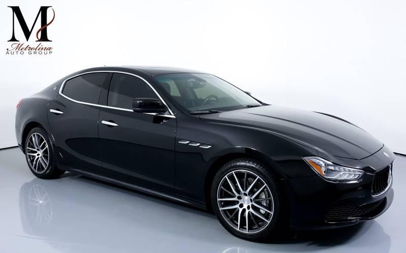 Used 2016 Maserati Ghibli Base 4dr Sedan for sale Sold at Metrolina Auto Group in Charlotte NC 28217 - 1