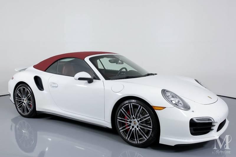 Used 2015 Porsche 911 Turbo AWD 2dr Convertible for sale Sold at Metrolina Auto Group in Charlotte NC 28217 - 2