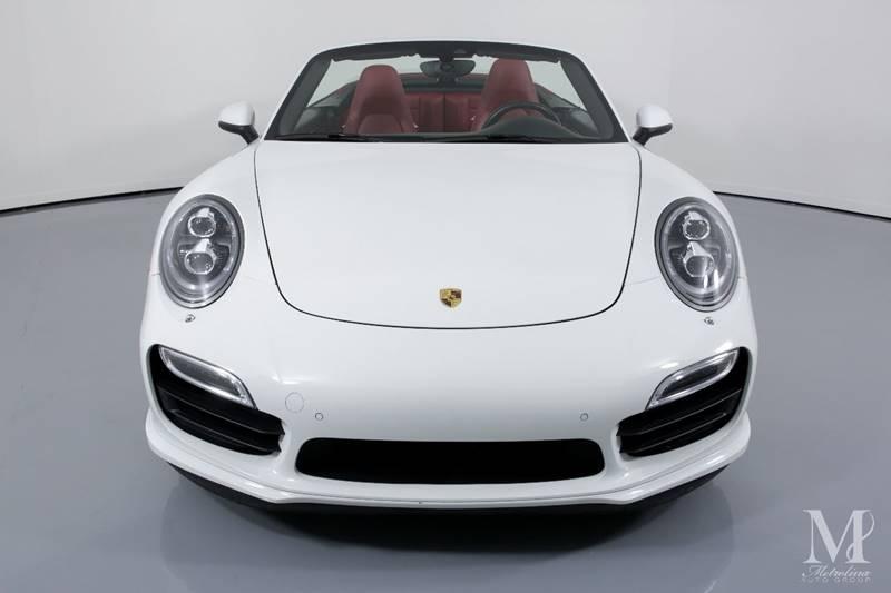 Used 2015 Porsche 911 Turbo AWD 2dr Convertible for sale Sold at Metrolina Auto Group in Charlotte NC 28217 - 4