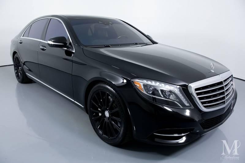 Used 2017 Mercedes-Benz S-Class S 550 4dr Sedan for sale Sold at Metrolina Auto Group in Charlotte NC 28217 - 2