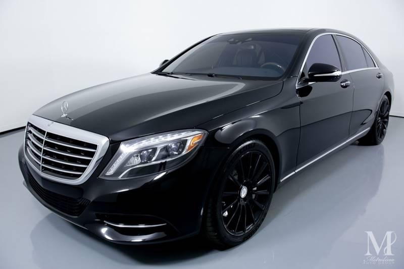 Used 2017 Mercedes-Benz S-Class S 550 4dr Sedan for sale Sold at Metrolina Auto Group in Charlotte NC 28217 - 4