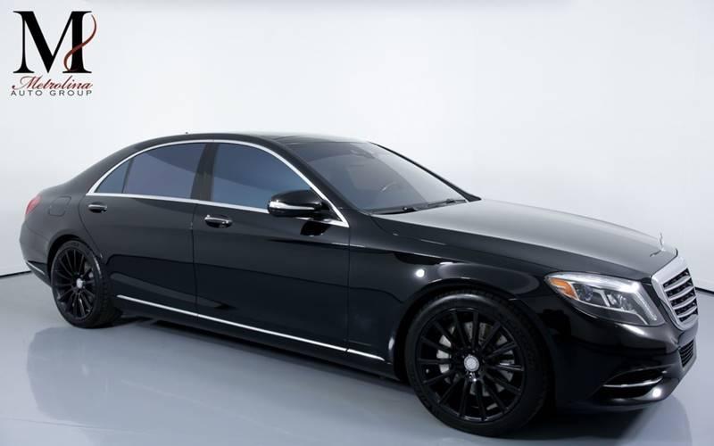 Used 2017 Mercedes-Benz S-Class S 550 4dr Sedan for sale Sold at Metrolina Auto Group in Charlotte NC 28217 - 1
