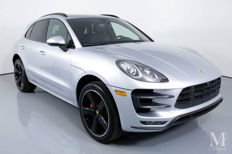 Used 2016 Porsche Macan Turbo AWD 4dr SUV for sale Sold at Metrolina Auto Group in Charlotte NC 28217 - 2