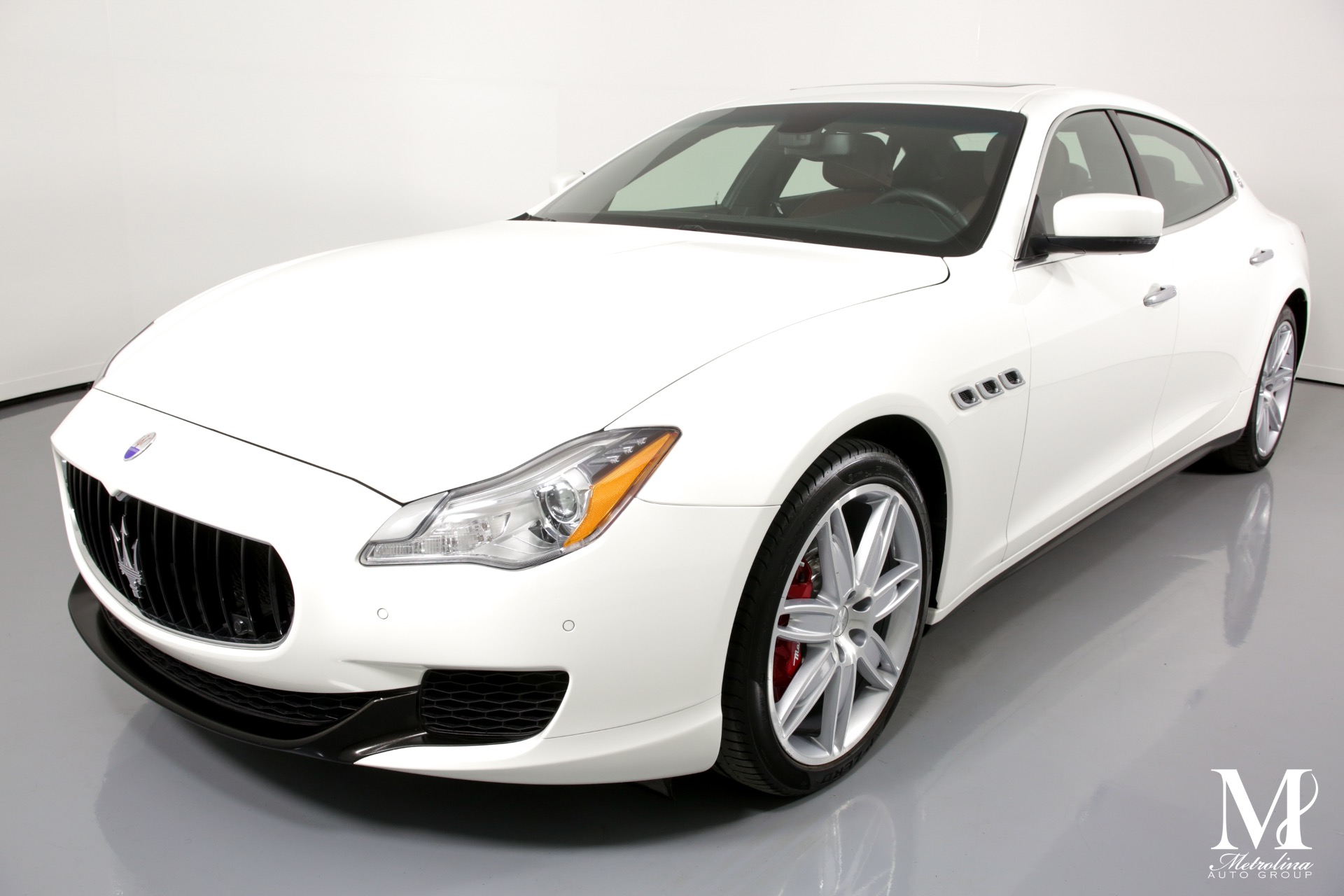 Used 2015 Maserati Quattroporte S Q4 AWD 4dr Sedan for sale Sold at Metrolina Auto Group in Charlotte NC 28217 - 4