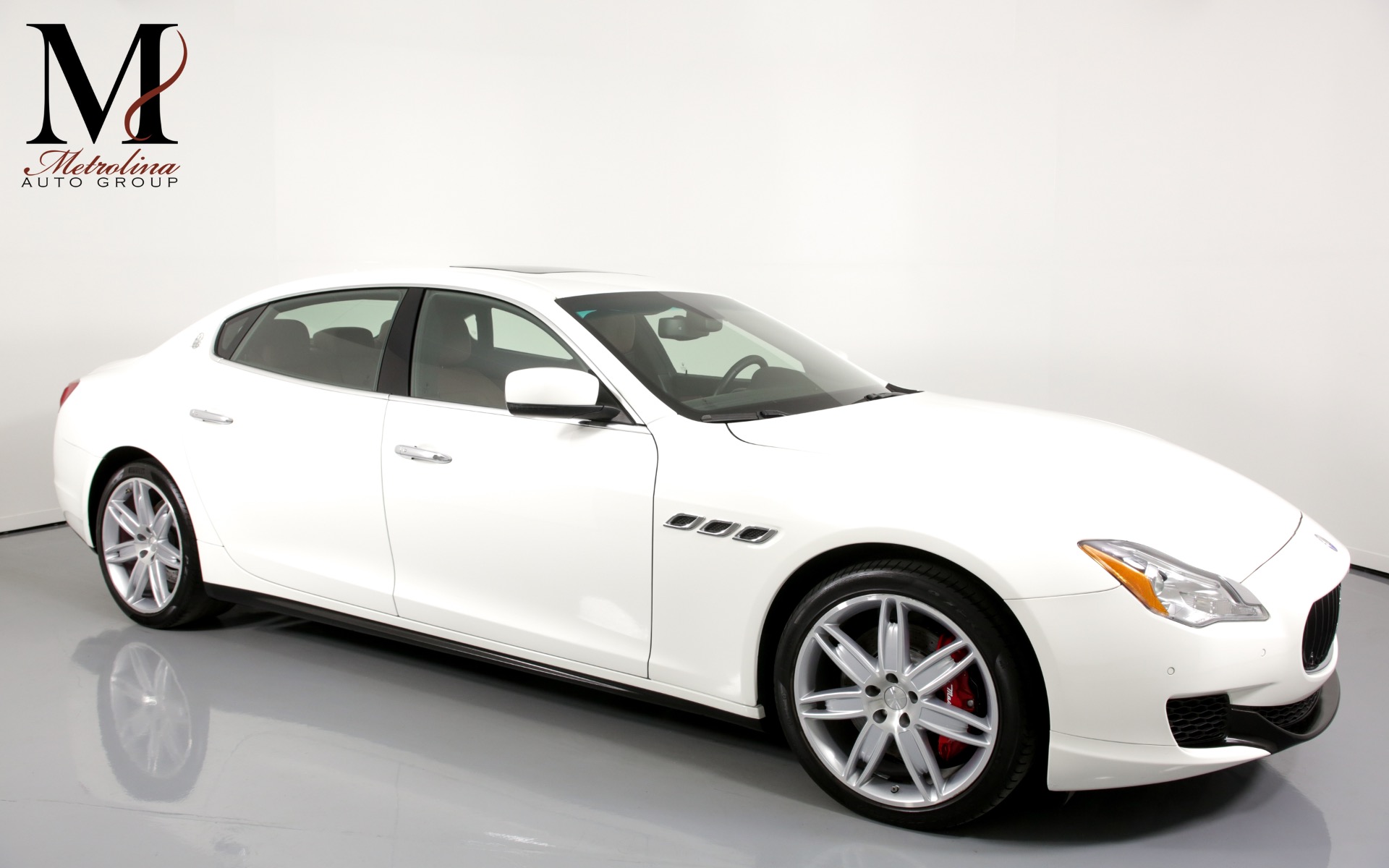 Used 2015 Maserati Quattroporte S Q4 AWD 4dr Sedan for sale Sold at Metrolina Auto Group in Charlotte NC 28217 - 1