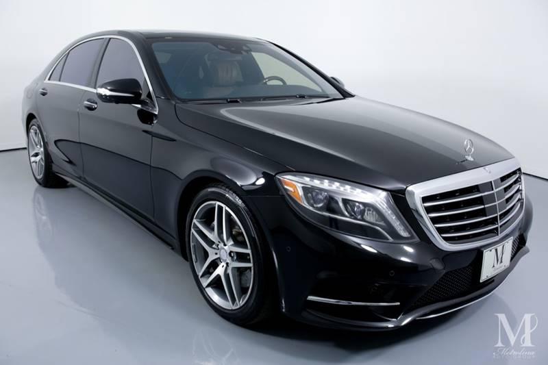 Used 2015 Mercedes-Benz S-Class S 550 4MATIC AWD 4dr Sedan for sale Sold at Metrolina Auto Group in Charlotte NC 28217 - 2