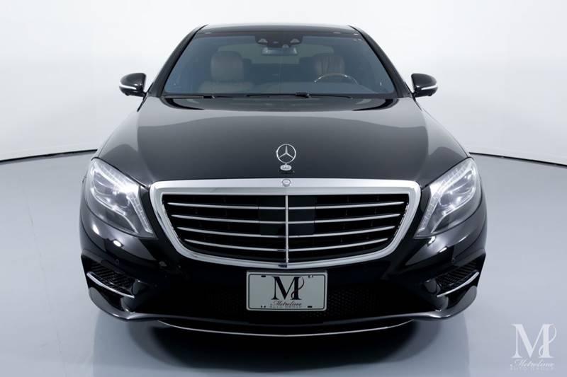 Used 2015 Mercedes-Benz S-Class S 550 4MATIC AWD 4dr Sedan for sale Sold at Metrolina Auto Group in Charlotte NC 28217 - 3