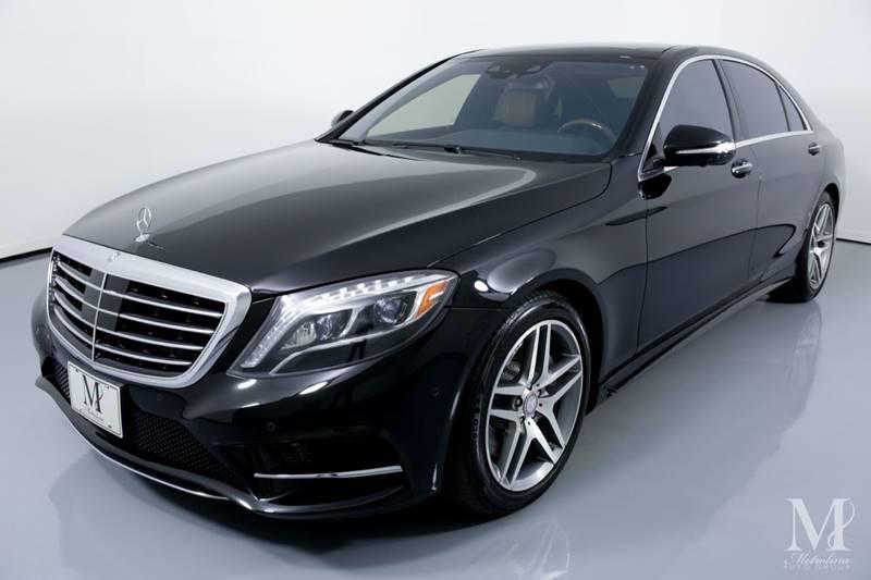 Used 2015 Mercedes-Benz S-Class S 550 4MATIC AWD 4dr Sedan for sale Sold at Metrolina Auto Group in Charlotte NC 28217 - 4
