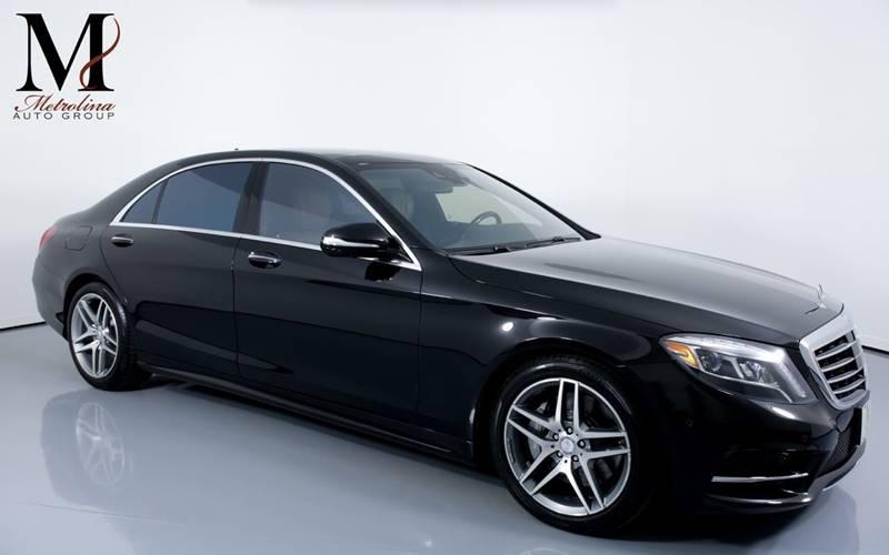 Used 2015 Mercedes-Benz S-Class S 550 4MATIC AWD 4dr Sedan for sale Sold at Metrolina Auto Group in Charlotte NC 28217 - 1