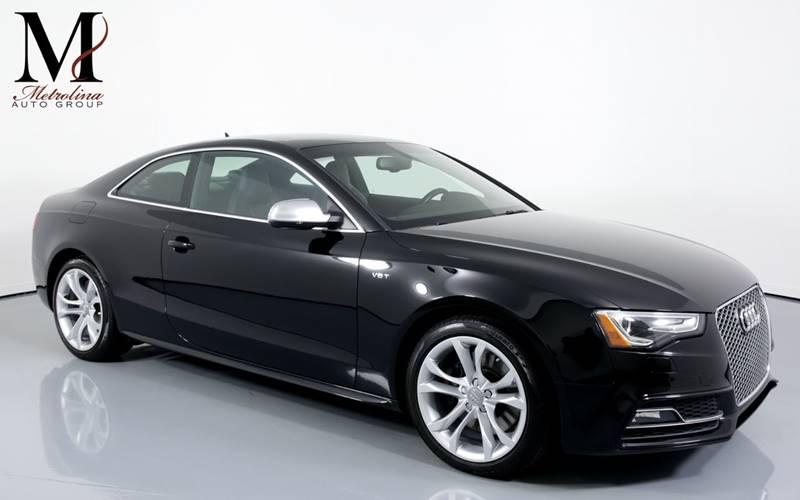 Used 2016 Audi S5 3.0T quattro Premium Plus AWD 2dr Coupe 7A for sale Sold at Metrolina Auto Group in Charlotte NC 28217 - 1