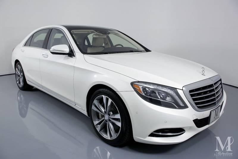 Used 2016 Mercedes-Benz S-Class S 550 4dr Sedan for sale Sold at Metrolina Auto Group in Charlotte NC 28217 - 2