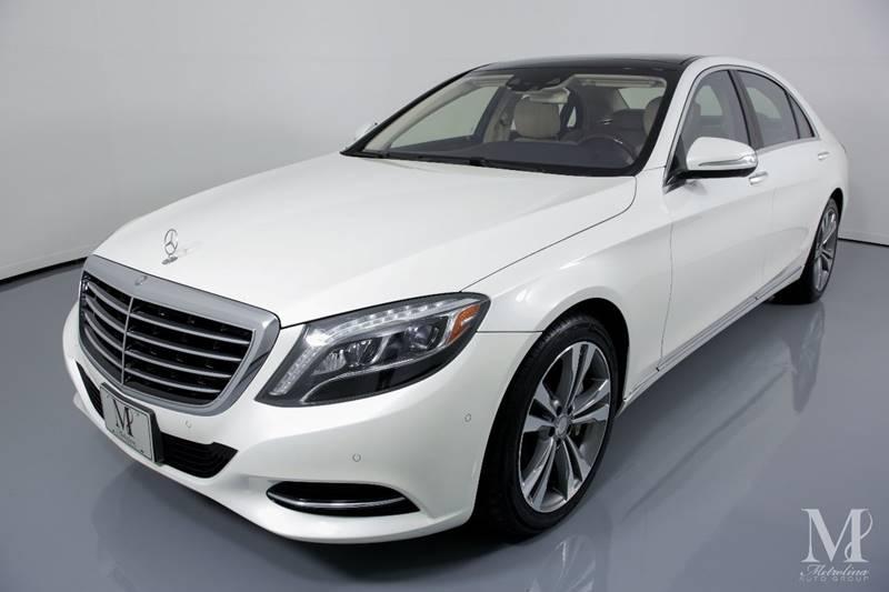 Used 2016 Mercedes-Benz S-Class S 550 4dr Sedan for sale Sold at Metrolina Auto Group in Charlotte NC 28217 - 4
