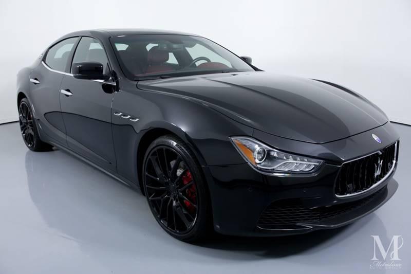 Used 2016 Maserati Ghibli S 4dr Sedan for sale Sold at Metrolina Auto Group in Charlotte NC 28217 - 2