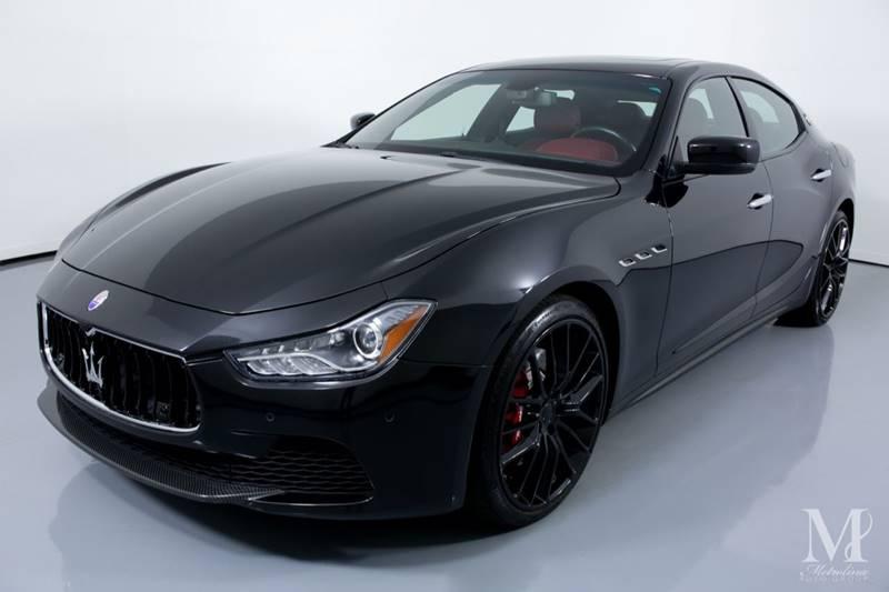 Used 2016 Maserati Ghibli S 4dr Sedan for sale Sold at Metrolina Auto Group in Charlotte NC 28217 - 4